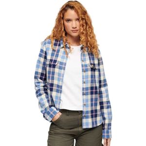 Superdry Lumberjack Check Flannel Overshirt Gerenoveerd