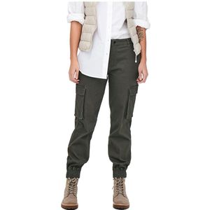 Only Betsy Alva Ankle Cargo Pants Bruin 40 / 32 Vrouw
