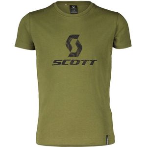Scott 10 Icon Junior Short Sleeve T-shirt Groen 140 cm Jongen