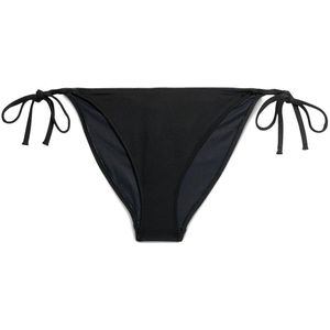 Calvin Klein String Side Tie Bikini Bottom Zwart M Vrouw