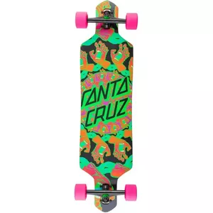 FunTomia Longboard – 3 Flexniveaus, Drop-through, ABEC-9 Lagers En T-tool Inbegrepen! 6 miniatura