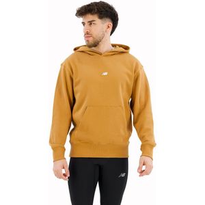 New Balance Athletics Remastered Graphic French Terry Hoodie Beige S Man