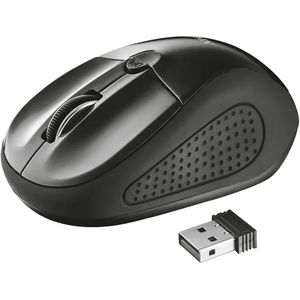 Trust Primo Silent muis Ambidextrous RF Draadloos Optisch 1600 DPI