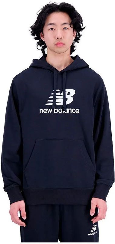 New Balance - Essentials Stacked Logo - Hoodie - French Terry