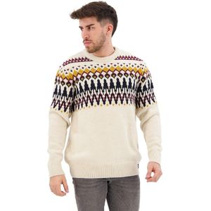 Superdry Fairisle Crew Neck Sweater Beige XL Man
