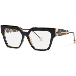Philipp Plein - VPP165S - Optische Monturen - Zwart - Acetaat