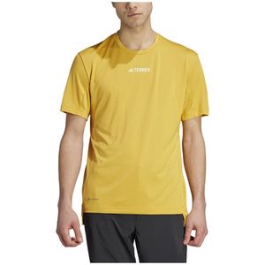 Adidas Terrex Multi Short Sleeve T-shirt Geel S Man