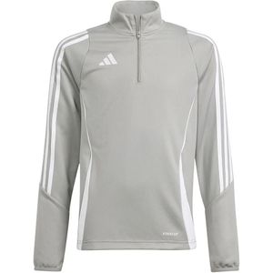 adidas - Tiro 24 - Trainingstrui - Lichtgrijs Wit - Kids