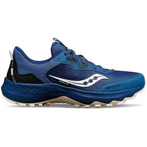 Saucony Aura Tr Gore-tex Trail Running Shoes Blauw EU 44 Vrouw