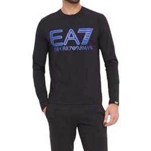 Ea7 Emporio Armani 3dpt38_pjmuz Short Sleeve T-shirt Zwart 3XL Man