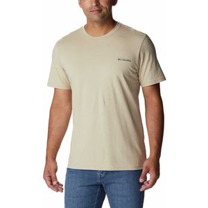 Columbia Rapid Ridge Back Graphic Ii Short Sleeve T-shirt Beige L Man