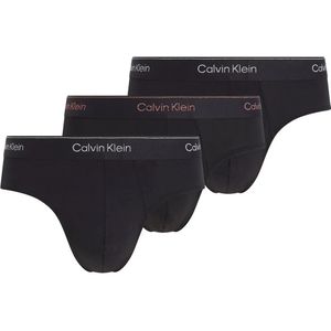 CALVIN KLEIN 000NB4075A - Slips - Zwart - Katoen - 3-Pack