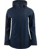 ODREGA - Damesmembraanjack - Zwart - Soft-Shell - Waterafstotend