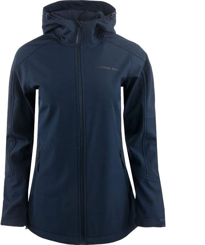 ODREGA - Damesmembraanjack - Zwart - Soft-Shell - Waterafstotend