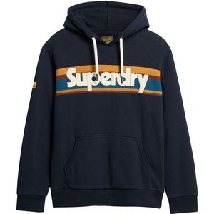 Superdry Retro Stripe Logo Hoodie