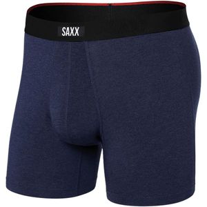 SAXX Underwear Co. Boxer Brief - Astro Blauw - Herenondergoed - Pouch Vibe Xtra