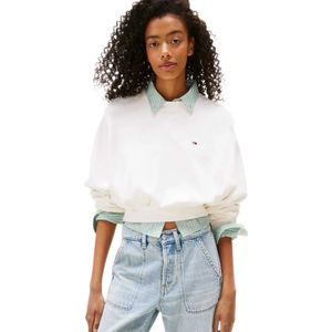 Tommy Jeans Dw0dw21831 Cropped Sweatshirt