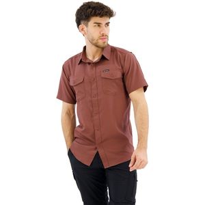 Columbia Utilizer Ii Solid Short Sleeve Shirt Bruin S Man