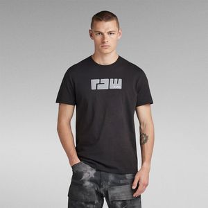 G-star Felt Short Sleeve T-shirt Zwart S Man