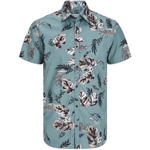 Jack & Jones Oshua Floral Overhemd Met Korte Mouwen