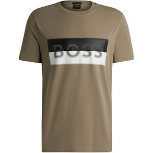 Boss 9 Short Sleeve T-shirt Bruin L Man
