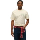 Superdry - Tap Room - T-shirt - Oversized - Korte Mouwen