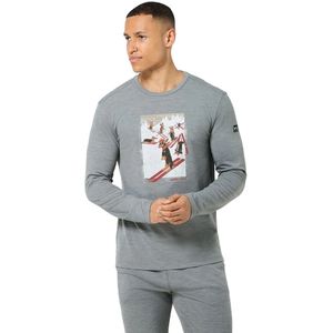 Super.natural - M DACHSHUND BRUSH LS - T-shirt - Lange Mouwen