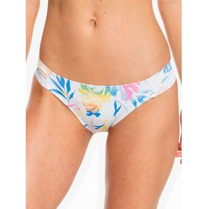 Roxy Printed Beach Classics Mode Bikini Bottom Wit L Vrouw