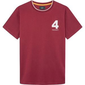 Hackett Heritage Number T-shirt Met Korte Mouwen