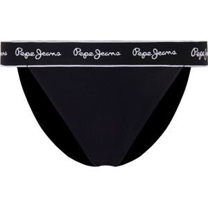 Pepe Jeans Logo Bikini Bottom Zwart M Vrouw