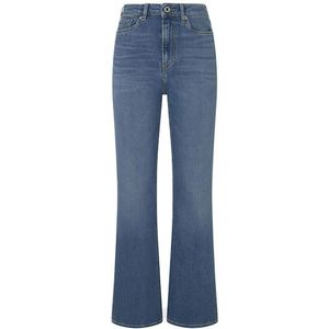 Pepe Jeans Pl204734 Flare Fit Jeans Blauw 25 / 34 Vrouw