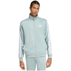 Adidas 3 Stripes Tricot Regular Sweatshirt Met Rits
