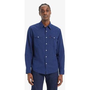 Barstow - Standard Fit - Overhemd - Katoen - Blauw