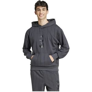 adidas - Hoodie - Krijtstrepen - Zacht French Terry - Reguliere Pasvorm