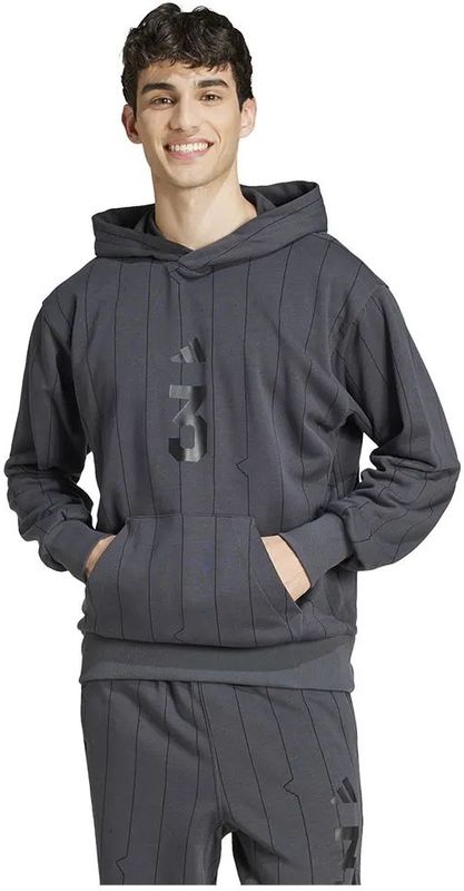 adidas - Hoodie - Krijtstrepen - Zacht French Terry - Reguliere Pasvorm