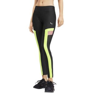Puma - Select Chase - Leggings - Zwart - Drycell, Mesh-inzetstukken, Elastische Tailleband
