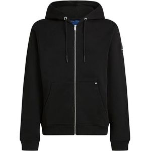 Karl Lagerfeld Jeans Patch Regular Fit Sweatshirt Met Rits