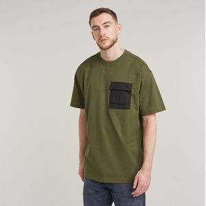 G-star Woven Mix T-shirt Met Korte Mouwen