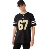 New Era - NFL Oversized New Orleans T-shirt - Korte Mouwen