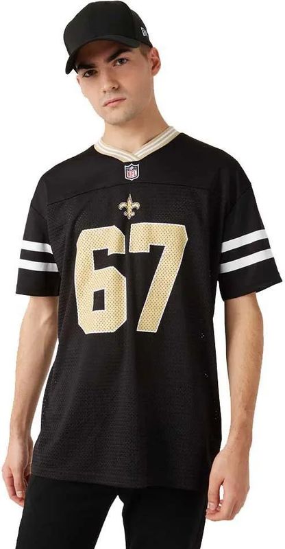 New Era - NFL Oversized New Orleans T-shirt - Korte Mouwen