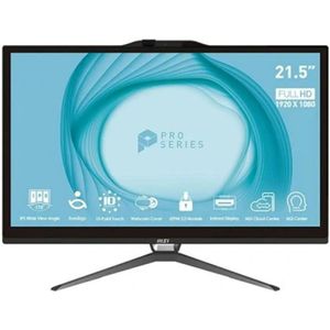 Msi - Pro Ap222t-208es - All In One Pc - 22´´ - I3-13100/8gb/256gb Ssd