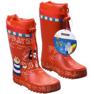 Stocker Pirate Kids Garden Rain Boots Rood EU 27