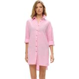 Superdry - Ibiza Longline Beach - Overhemd - Oversized - Lange Mouwen