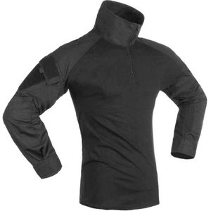 Invadergear Combat Long Sleeve T-shirt Zwart 3XL Man