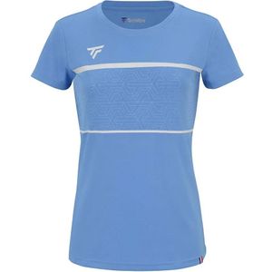 Tennisshirt Tecnifibre Girls Team Junior Tech Azur
