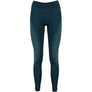 Ondergoed Odlo Women BL Bottom Long Performance Warm Eco Blue Wing Teal Polynya