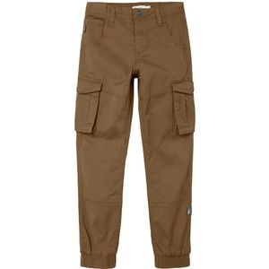 Name It Bamgo Regular Fitted Twill Pants Bruin 14 Years