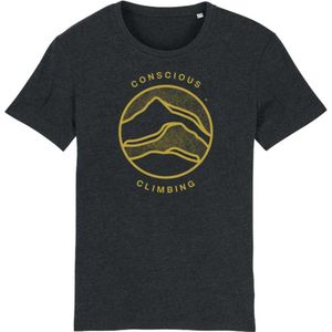 Sierra Climbing Conscious Short Sleeve T-shirt Grijs S Man