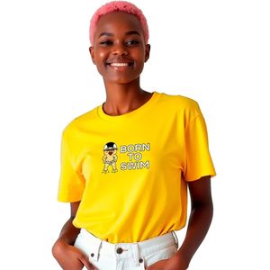 Kruskis Born To Swim T-shirt Met Korte Mouwen