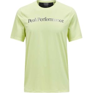 Peak Performance Alum Light Short Sleeve T-shirt Geel L Man
